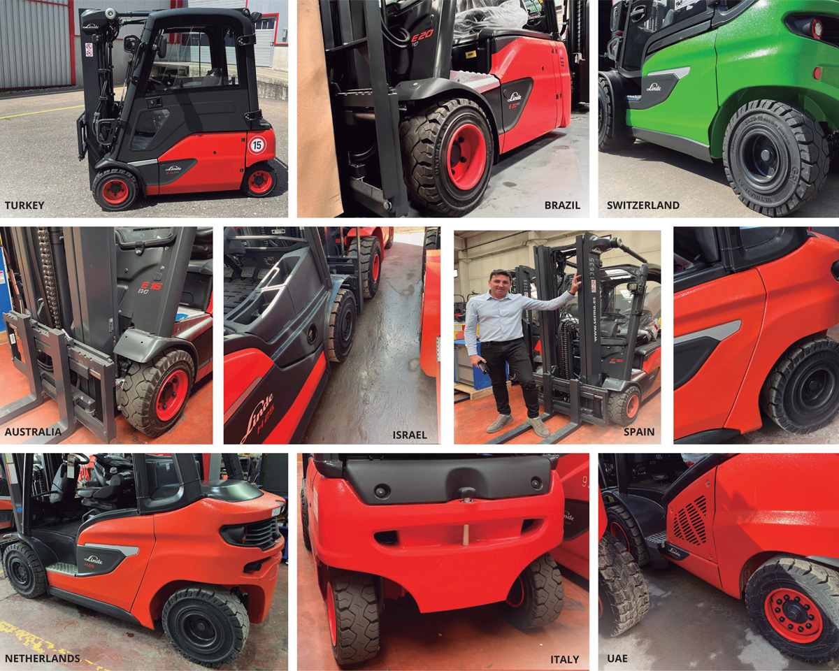 ULTIMATE XT on new LINDE forklifts now available worldwide Image